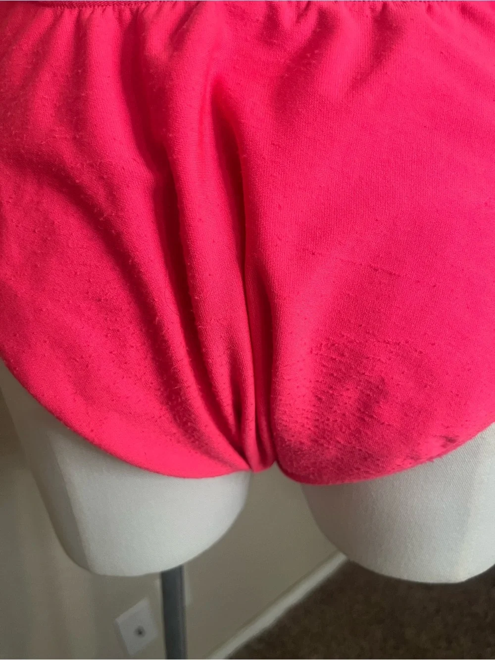 Jolyn Clothing Neon Pink Tank One-Piece Swimsuit